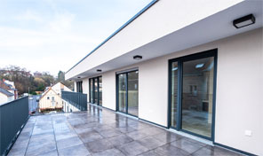 Dachterrasse Neubauprojekt von Zenz Massivhaus